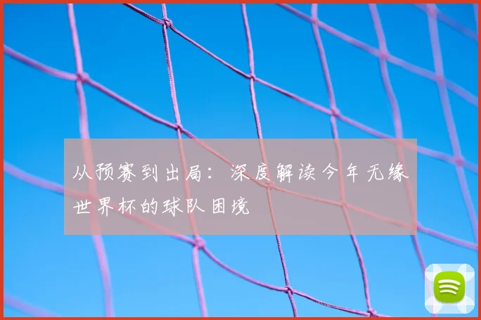 从预赛到出局:深度解读今年无缘世界杯的球队困境