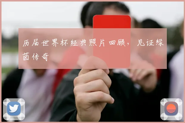 历届世界杯经典照片回顾，见证绿茵传奇